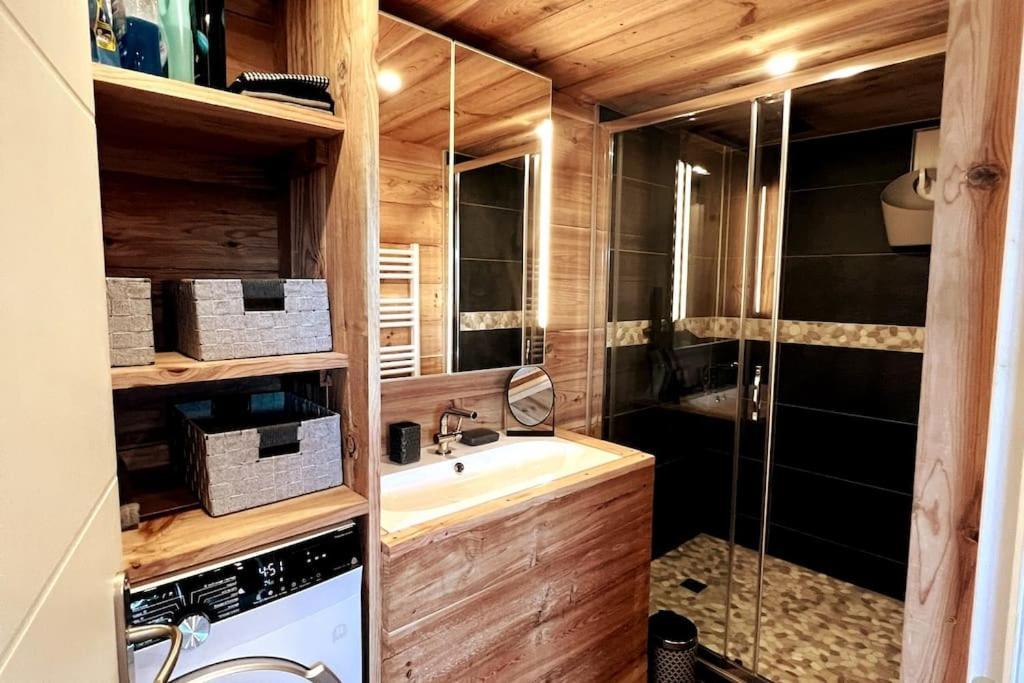Chalet Et Jaccuzy Sur La Plage Biscarrosse Exteriör bild
